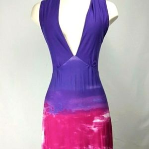 Venus tie dyed maxi dress